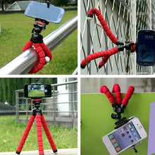 Load image into Gallery viewer, Flexible Sponge Octopus Tripod