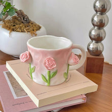 Load image into Gallery viewer, 3D Flower Coffee Mug