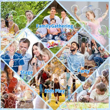 Load image into Gallery viewer, Smiley Bubble Magic Wand