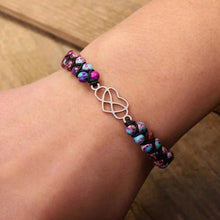 Load image into Gallery viewer, For barnebarn - For du er alltid i mitt armbånd med perler