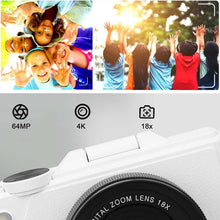 Load image into Gallery viewer, 64 million pixel high-definition flip-screen digital camera