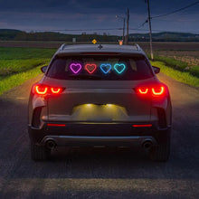 Load image into Gallery viewer, Solar-Powered Heart Neon Ambient Light for Car Rear Window