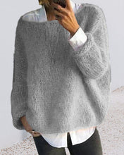 Load image into Gallery viewer, Round Neck Color Sweater