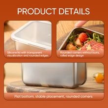 Load image into Gallery viewer, Stainless Steel Food Storage Container