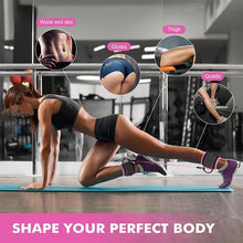 Load image into Gallery viewer, Ankle Resistance Band Set for Leg and Hip Training