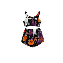 Load image into Gallery viewer, Halloween Vest Pajamas Set