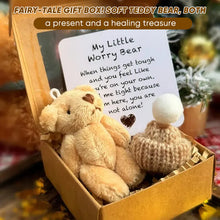 Load image into Gallery viewer, Handmade Mini Plush Teddy Bear in Box