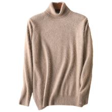 Load image into Gallery viewer, Men's Mink Turtleneck Bottoming Sweater