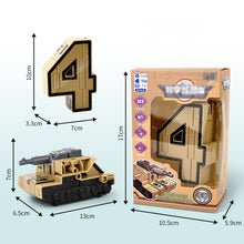 Load image into Gallery viewer, Toy Deformation Number Transform Robot
