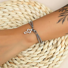 Load image into Gallery viewer, Cross Bangle Bracelet Set