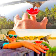 Load image into Gallery viewer, Wearable Hummingbird Feeding Mask