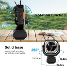 Load image into Gallery viewer, Portable Rechargeable Camping Fan