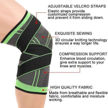 Load image into Gallery viewer, 3D Design Knee Brace With Adjustable Strap For Pain Relief (Single)