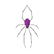 Load image into Gallery viewer, Spider Stained Glass Suncatcher