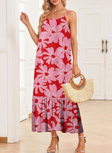 Load image into Gallery viewer, Halter Printed Dress