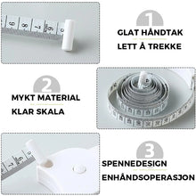 Load image into Gallery viewer, Selvmålebånd for kroppen