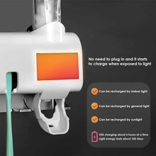 Load image into Gallery viewer, Smart UV Sterilizing Toothbrush Holder