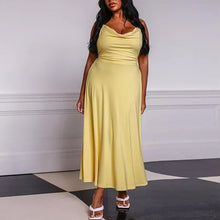 Load image into Gallery viewer, Drape Maxi Dress