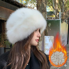 Load image into Gallery viewer, Women's Winter Faux Fur Bucket Hat