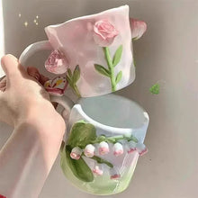Load image into Gallery viewer, 3D Flower Coffee Mug