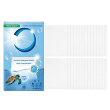 Load image into Gallery viewer, Eco-Friendly Laundry Detergent Sheets