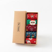 Load image into Gallery viewer, 🎁 5 Pairs Christmas Socks