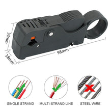 Load image into Gallery viewer, Hirundo Multifunctional Cable Stripping Tool - Double Blades
