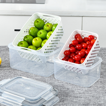 Load image into Gallery viewer, Food Storage Containers for Fridge with Removable Colander
