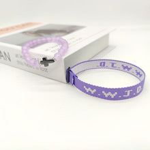 Load image into Gallery viewer, WWJD Cross Beaded Bracelet Set