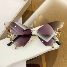 Load image into Gallery viewer, DIAMOND BUTTERFLY SUNGLASSES