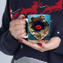 Load image into Gallery viewer, 3D Effect Bookshelf Coffee Mug