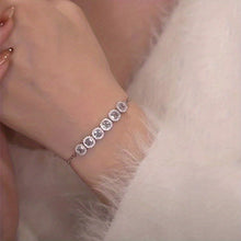 Load image into Gallery viewer, Diamond Silver Zircon Bracelet