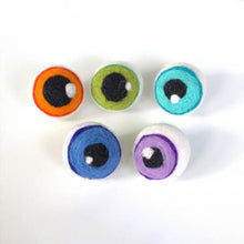 Load image into Gallery viewer, Halloween Monster Øyeballer i Filt