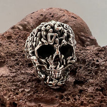 Load image into Gallery viewer, Gothic Death Skull Ring
