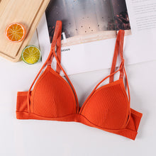 Load image into Gallery viewer, Women's Plain Cut Out Wireless Bra