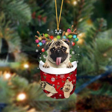 Load image into Gallery viewer, Cute Christmas Sock Dog Ornament