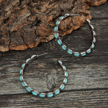 Load image into Gallery viewer, Vintage Turquoise Earrings