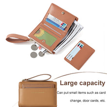Load image into Gallery viewer, Multi-Functional Zipper Wallet with Card Slots