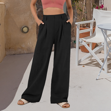 Load image into Gallery viewer, High-Waisted Wide Leg Pants