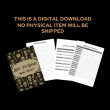 Load image into Gallery viewer, Sh*t, I'm Dead! End of Life Planner