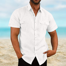Load image into Gallery viewer, Stretch Short Sleeve Shirt with Pockets