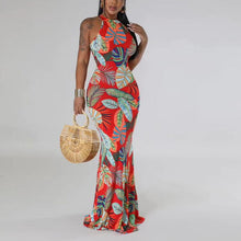 Load image into Gallery viewer, Casual Simplicity Floral Printing Dress