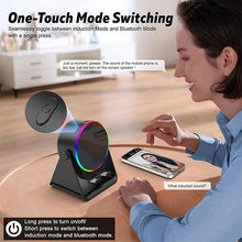 Load image into Gallery viewer, 4-in-1 360° Rotating Bluetooth Speaker Stand