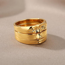 Load image into Gallery viewer, Face Finger Ring Set