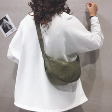 Load image into Gallery viewer, Simple Women Dumpling Crossbody Bag