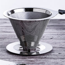 Load image into Gallery viewer, Stainless Steel Pour Over Drip Coffee Filter for Mason Jars