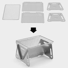Load image into Gallery viewer, Stainless Steel Collapsible Grill