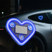 Load image into Gallery viewer, Solar-Powered Heart Neon Ambient Light for Car Rear Window