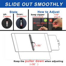 Load image into Gallery viewer, Polarized Sun Visor for Car with Zipper Slider
