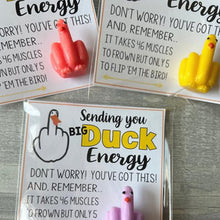 Load image into Gallery viewer, Funny Middle Finger Duck Lucky Charm Gift (7 pcs)